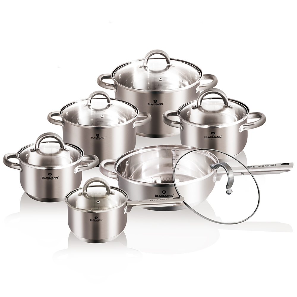 BL-3152 12pcs Jumbo cookware set – Gourmet Line – Blaumann – Cookware,  Bakeware, Kitchenware